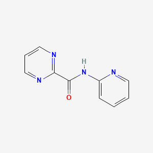 molecular formula C10H8N4O B2817881 N-(pyridin-2-yl)pyrimidine-2-carboxamide CAS No. 1251547-37-1