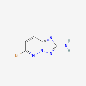 6-Bromo-[1,2,4]triazolo[1,5-b]pyridazin-2-amine