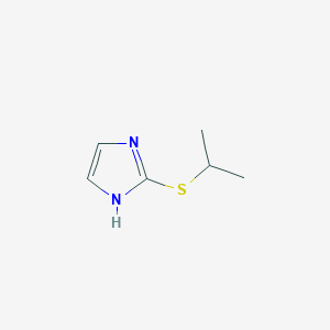 2-(propan-2-ylsulfanyl)-1H-imidazole