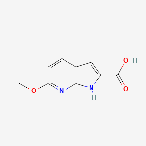 6-Methoxy-1H-pyrrolo[2,3-B]pyridine-2-carboxylic acid