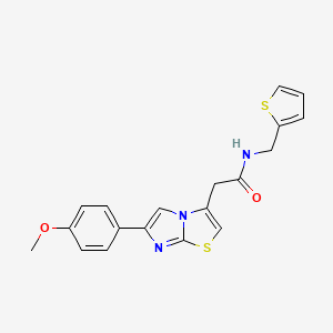 5-[5-(azepan-1-ylcarbonyl)-1,2,4-oxadiazol-3-yl]-2-methyl-N-(5,6,7,8-tetrahydronaphthalen-1-yl)benzenesulfonamide