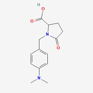 1-[4-(Dimethylamino)benzyl]-5-oxoproline