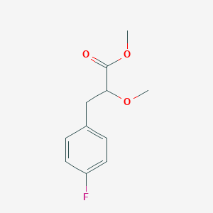 Methyl 3-(4-fluorophenyl)-2-methoxypropanoate