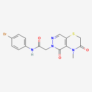 N-benzyl-3-{[2-(4-methylphenyl)pyrimidin-4-yl]oxy}benzamide