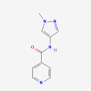 N-(1-methyl-1H-pyrazol-4-yl)isonicotinamide
