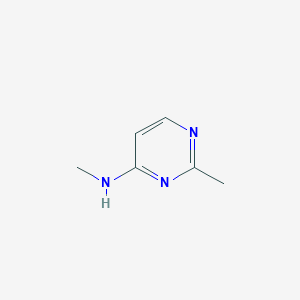 molecular formula C6H9N3 B2818310 N,2-dimethylpyrimidin-4-amine CAS No. 33643-90-2