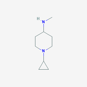 (1-Cyclopropyl-piperidin-4-YL)-methyl-amine