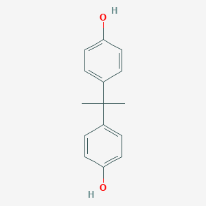 molecular formula C15H16O2<br>(CH3)2C(C6H4OH)2<br>C15H16O2 B028190 双酚A CAS No. 80-05-7