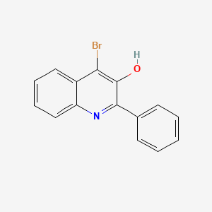 molecular formula C15H10BrNO B2819075 4-Bromo-2-phenylquinolin-3-ol CAS No. 1197391-19-7