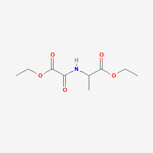 molecular formula C9H15NO5 B2819473 Ethyl 2-(2-ethoxy-2-oxoacetamido)propanoate CAS No. 23460-73-3