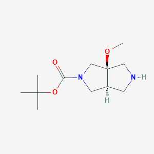 Tert-butyl trans-3a-methoxy-octahydropyrrolo[3,4-c]pyrrole-2-carboxylate