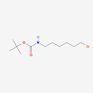 molecular formula C11H22BrNO2 B028196 Boc-NH-C6-Br CAS No. 142356-33-0