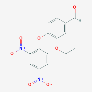 4-(2,4-Dinitrophenoxy)-3-ethoxybenzaldehyde