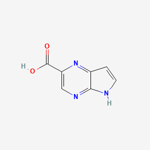 5H-Pyrrolo[2,3-b]pyrazine-2-carboxylic acid