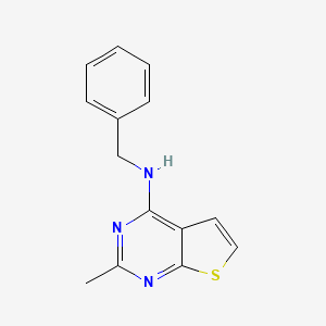 N-benzyl-2-methylthieno[2,3-d]pyrimidin-4-amine