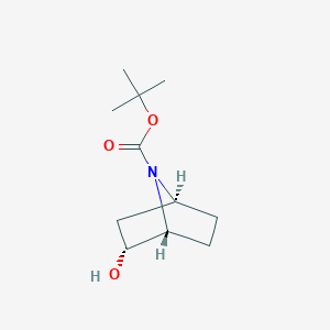 molecular formula C11H19NO3 B2819743 (1r,2r,4s)-Rel-7-boc-7-azabicyclo[2.2.1]heptan-2-ol CAS No. 152533-46-5