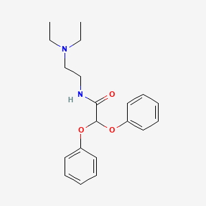 N-(2-(Diethylamino)ethyl)-2,2-diphenoxyacetamide