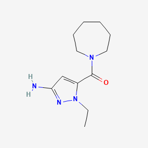 5-(Azepan-1-ylcarbonyl)-1-ethyl-1H-pyrazol-3-amine
