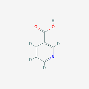 molecular formula C6H5NO2 B028198 Niacin-d4 CAS No. 66148-15-0