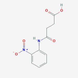 molecular formula C10H10N2O5 B2819809 4-[(2-Nitrophenyl)amino]-4-oxobutanoic acid CAS No. 25589-42-8