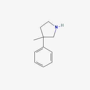 3-Methyl-3-phenylpyrrolidine