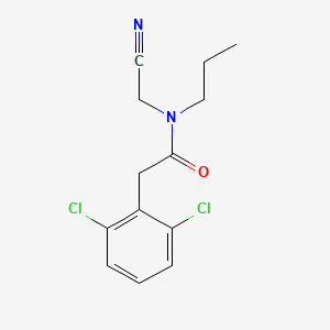N-(cyanomethyl)-2-(2,6-dichlorophenyl)-N-propylacetamide
