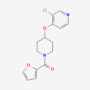 (4-((3-Chloropyridin-4-yl)oxy)piperidin-1-yl)(furan-2-yl)methanone
