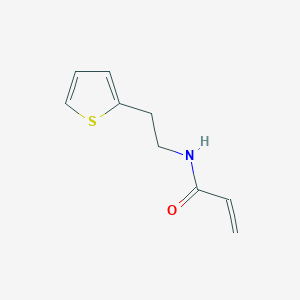 N-[2-(thiophen-2-yl)ethyl]prop-2-enamide