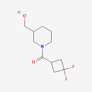 (3,3-Difluorocyclobutyl)-[3-(hydroxymethyl)piperidin-1-yl]methanone