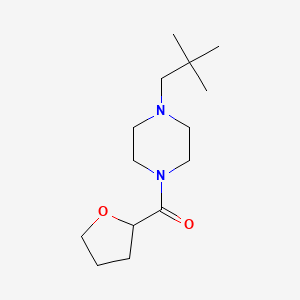 (4-Neopentylpiperazin-1-yl)(tetrahydrofuran-2-yl)methanone