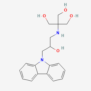 2-((3-(9H-carbazol-9-yl)-2-hydroxypropyl)amino)-2-(hydroxymethyl)propane-1,3-diol