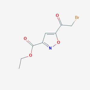 Ethyl 5-(2-bromoacetyl)isoxazole-3-carboxylate