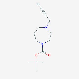 Tert-butyl 4-(prop-2-yn-1-yl)-1,4-diazepane-1-carboxylate