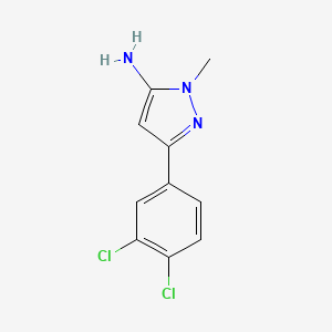 3-(3,4-dichlorophenyl)-1-methyl-1H-pyrazol-5-amine