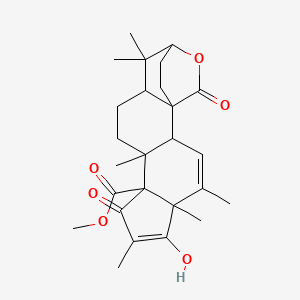 molecular formula C26H34O6 B2820289 Atlantinone A CAS No. 1229025-12-0