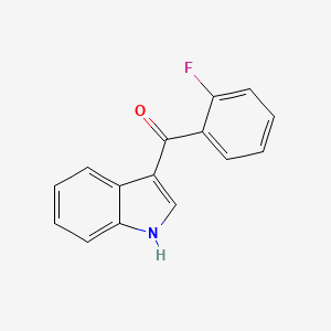 (2-fluorophenyl)(1H-indol-3-yl)methanone