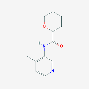 N-(4-Methylpyridin-3-yl)oxane-2-carboxamide