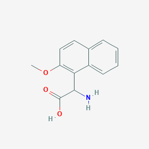 Amino-(2-methoxy-naphthalen-1-YL)-acetic acid