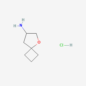 5-Oxaspiro[3.4]octan-7-amine hydrochloride