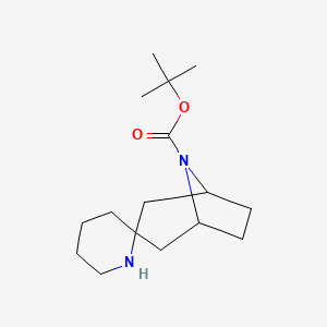 Tert-butyl spiro[8-azabicyclo[3.2.1]octane-3,2'-piperidine]-8-carboxylate