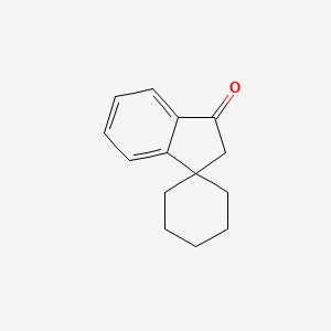 molecular formula C14H16O B2820623 spiro[cyclohexane-1,1'-inden]-3'(2'H)-one CAS No. 36449-72-6