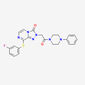 N-(4-fluorobenzyl)-5-isobutyl-1-methyl-4-oxo-4,5-dihydro-1H-pyrrolo[3,2-c]pyridine-2-carboxamide