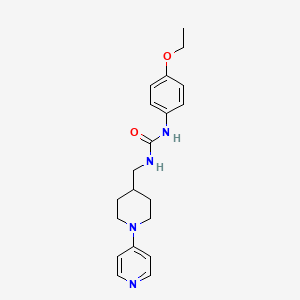 1-(4-Ethoxyphenyl)-3-((1-(pyridin-4-yl)piperidin-4-yl)methyl)urea