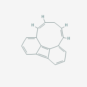 molecular formula C17H12 B028209 3H-Cyclonona(def)biphenylene CAS No. 104642-21-9