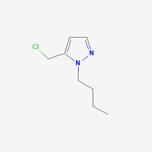 molecular formula C8H13ClN2 B2821049 1-butyl-5-(chloromethyl)-1H-pyrazole CAS No. 2283378-43-6