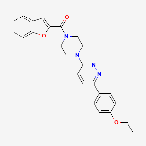 Benzofuran-2-yl(4-(6-(4-ethoxyphenyl)pyridazin-3-yl)piperazin-1-yl)methanone