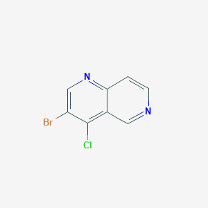 3-Bromo-4-chloro-1,6-naphthyridine