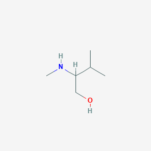 molecular formula C6H15NO B2821617 3-methyl-2-(methylamino)butan-1-ol CAS No. 166387-94-6