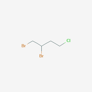 molecular formula C4H7Br2Cl B028221 1,2-Dibromo-4-chlorobutane CAS No. 108963-23-1