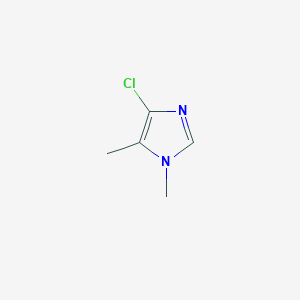 molecular formula C5H7ClN2 B2822193 4-chloro-1,5-dimethyl-1H-imidazole CAS No. 1856063-57-4